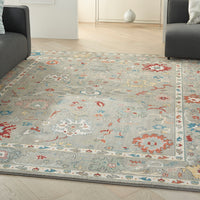 Nourison Parisa Psa03 Grey Area Rug