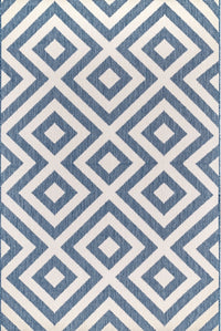 Nuloom Shane Celtic Trellis Nsh2868B Blue Area Rug