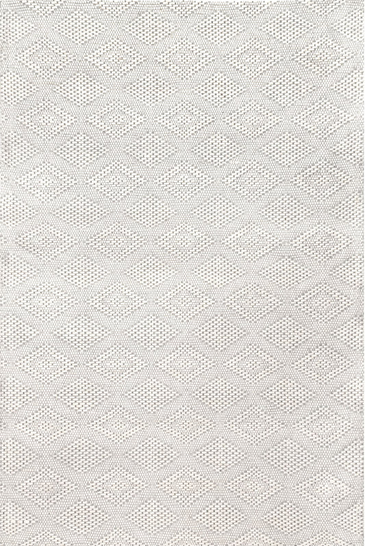 Nuloom Halle Diamond Nha1379A Ivory Area Rug