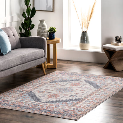 AreaRugs.com Wavaj Nwa1223A Ivory Area Rug