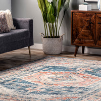 Nuloom Harley Barbed Mast Nha2280A Blue Area Rug