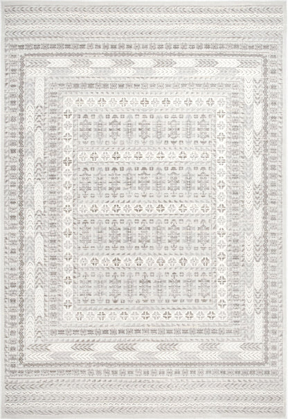 Nuloom Binata Tribal Nbi1855A Beige Area Rug