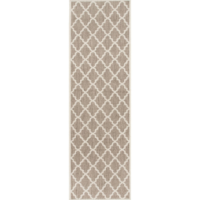 Nuloom Gina Moroccan Trellis Ngi2854C Taupe Rug.