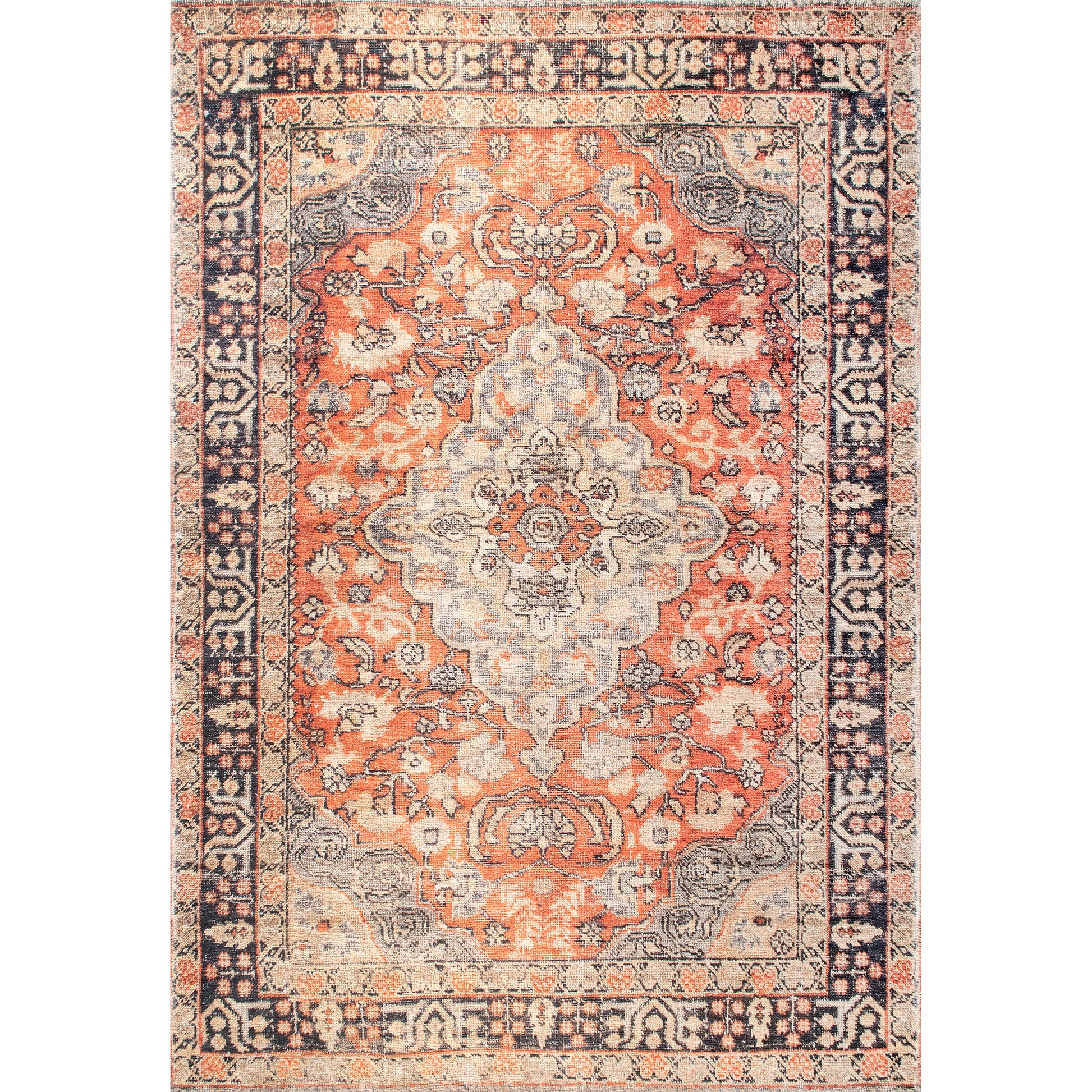 Nuloom Esmeralda Nes2608A Rust Area Rug