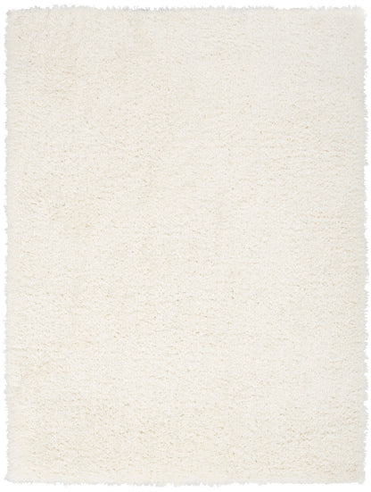 Nourison Lush Shag Lss01 Ivory Area Rug