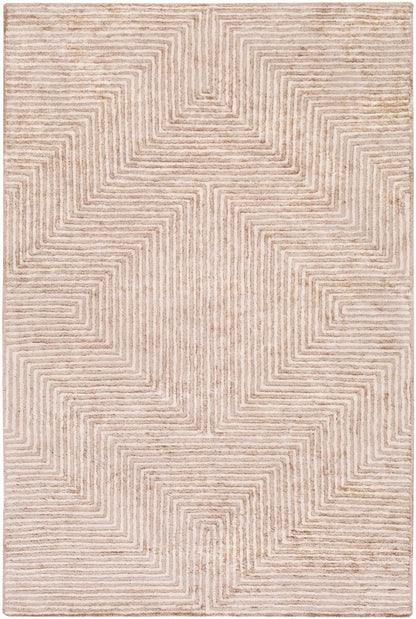 Surya Quartz Qtz-5005 Moss / Beige Geometric Area Rug