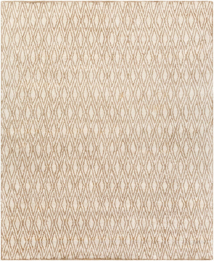 Surya Quartz Qtz-5013 Camel, Cream Geometric Area Rug