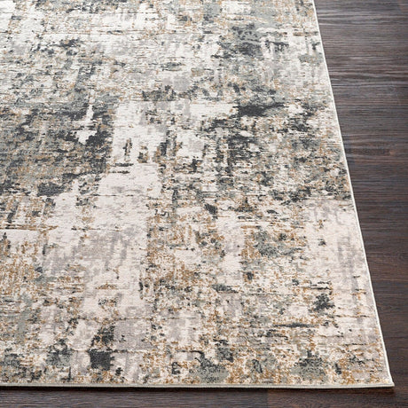Surya Quatro Qua-2300 Medium Gray, Silver Gray, Charcoal Rugs.