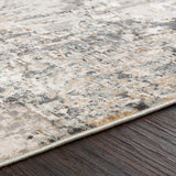 Surya Quatro Qua-2300 Medium Gray, Silver Gray, Charcoal Rugs.
