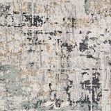 Surya Quatro Qua-2302 Silver Gray, Medium Gray, Tan Rugs.