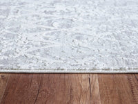 Dynamic Quartz 27039 Ivory / Silver Vintage / Distressed Area Rug