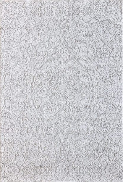 Dynamic Quartz 27040 Ivory Vintage / Distressed Area Rug