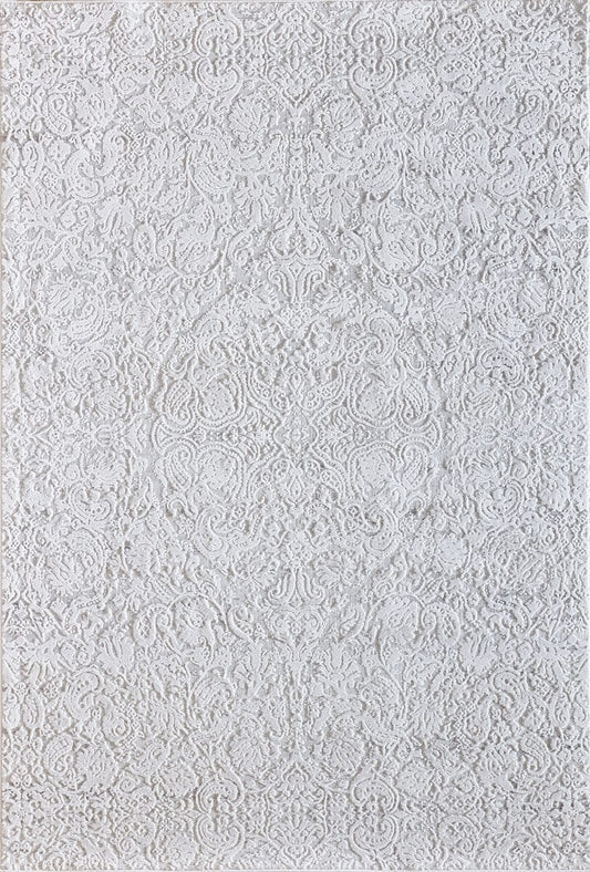 Dynamic Quartz 27040 Ivory Vintage / Distressed Area Rug