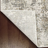 Dynamic Quartz 27061 Ivory / Grey Area Rug