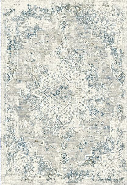 Dynamic Quartz 27064 Ivory / Multi Vintage / Distressed Area Rug