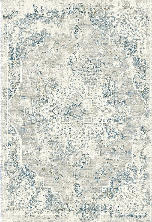 Dynamic Quartz 27064 Ivory / Multi Vintage / Distressed Area Rug