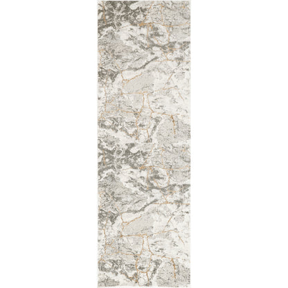 Nuloom Alexa Marble Nal1458A Gray Area Rug