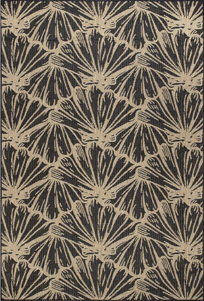 Nuloom Onyx Seashell Non1794B Charcoal Area Rug