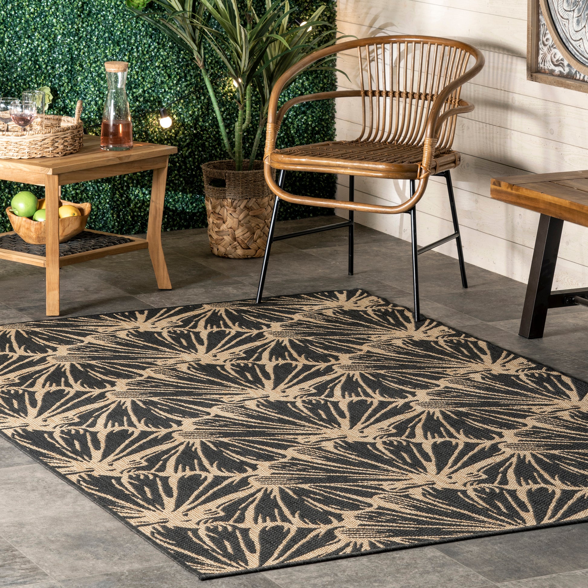 Nuloom Onyx Seashell Non1794B Charcoal Area Rug