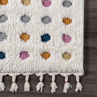 Nuloom Behati Polka Dot Nbe2984A Beige Area Rug