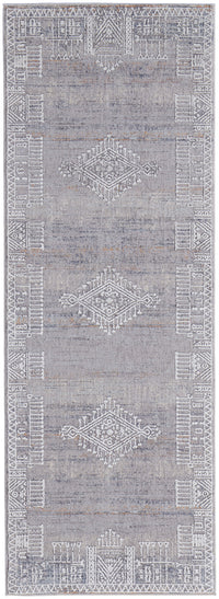 Feizy Francisco 39E6F Gray/Ivory Area Rug