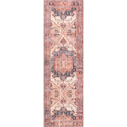 Nuloom Transitional Leslie Ntr1582B Peach Area Rug