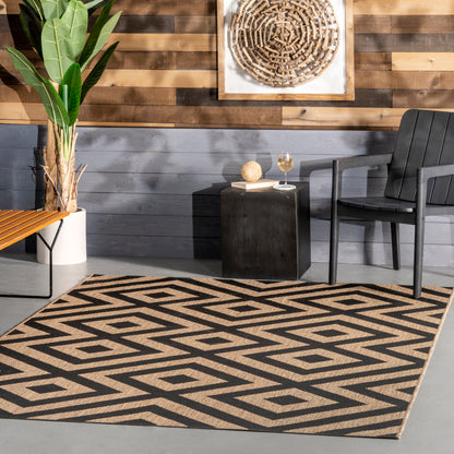 Nuloom Shane Celtic Trellis Nsh2868C Brown Area Rug