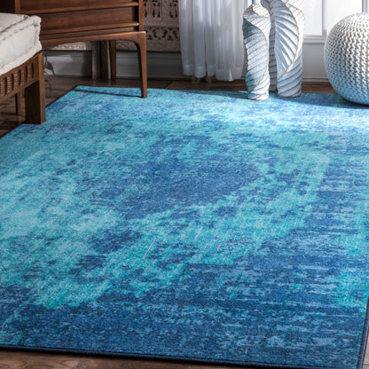 Nuloom Vintage Maxima Nvi2513A Blue Area Rug