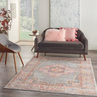 Nourison Passion Psn03 Grey Area Rug