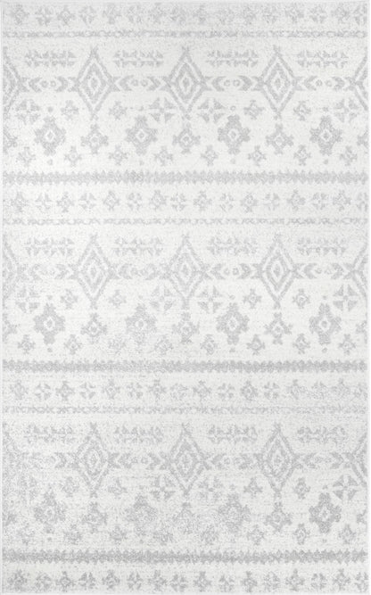 Nuloom Adamas Tribal Nad1751A Beige Area Rug