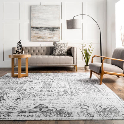 AreaRugs.com Wavaj Nwa1122A Ivory Area Rug