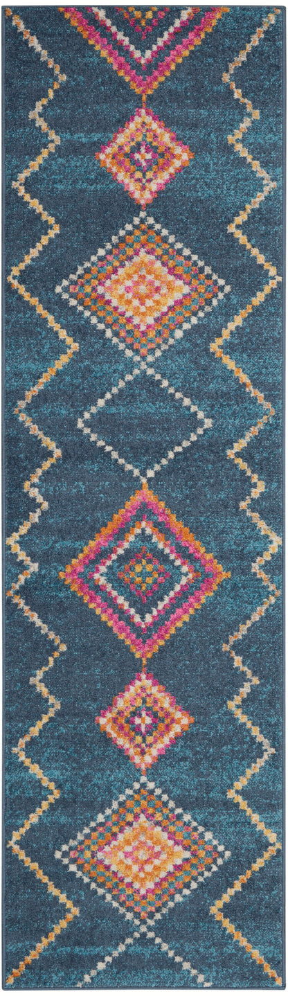 Nourison Passion Psn44 Navy Area Rug