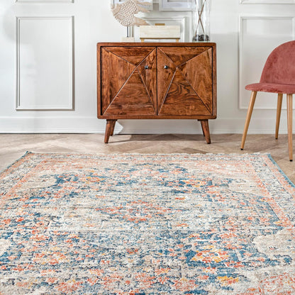 Nuloom Georgia Impassioned Nge2279A Blue Area Rug