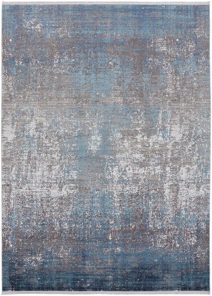 Feizy Cadiz 39Fwf Blue/Gray Area Rug