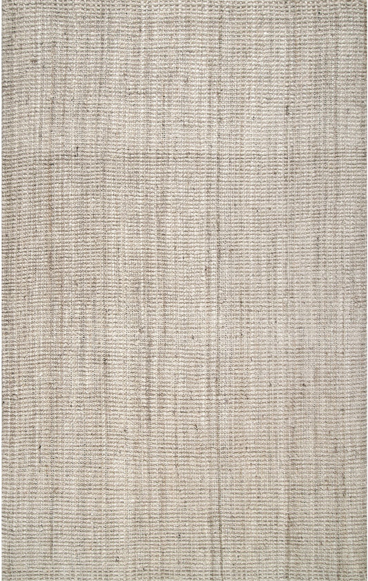 Nuloom Ashli Solid Farmhouse Nas1619B Off White Area Rug