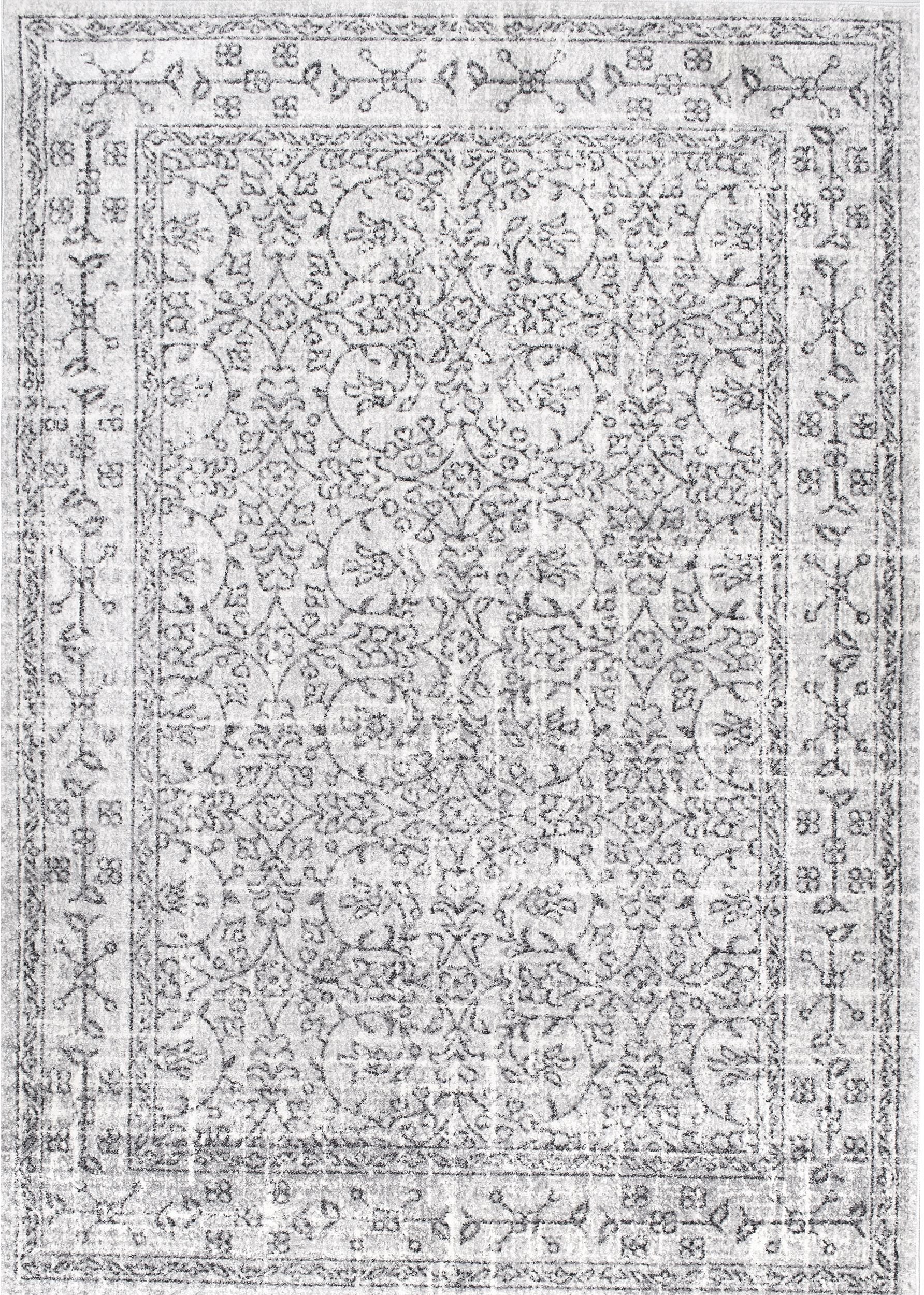 Nuloom Vintage Waddell Nvi3128C Gray Area Rug