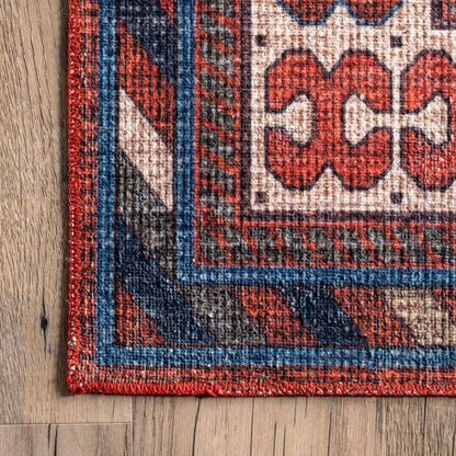 AreaRugs.com Wavaj Nwa1184A Rust Area Rug