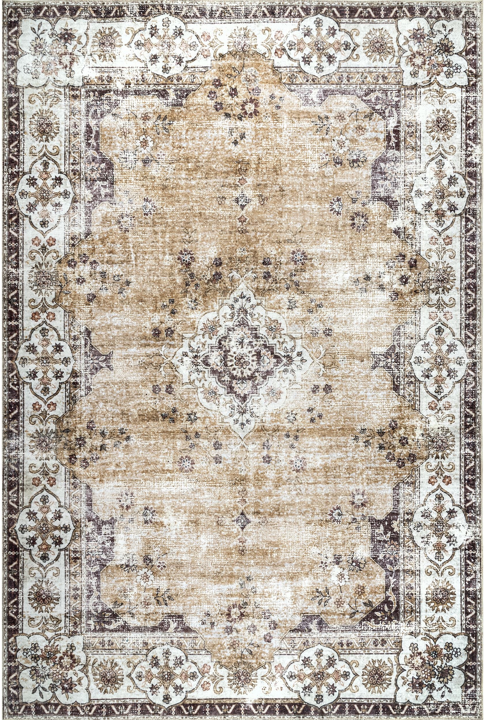 AreaRugs.com Wavaj Nwa1183B Light Pink Area Rug