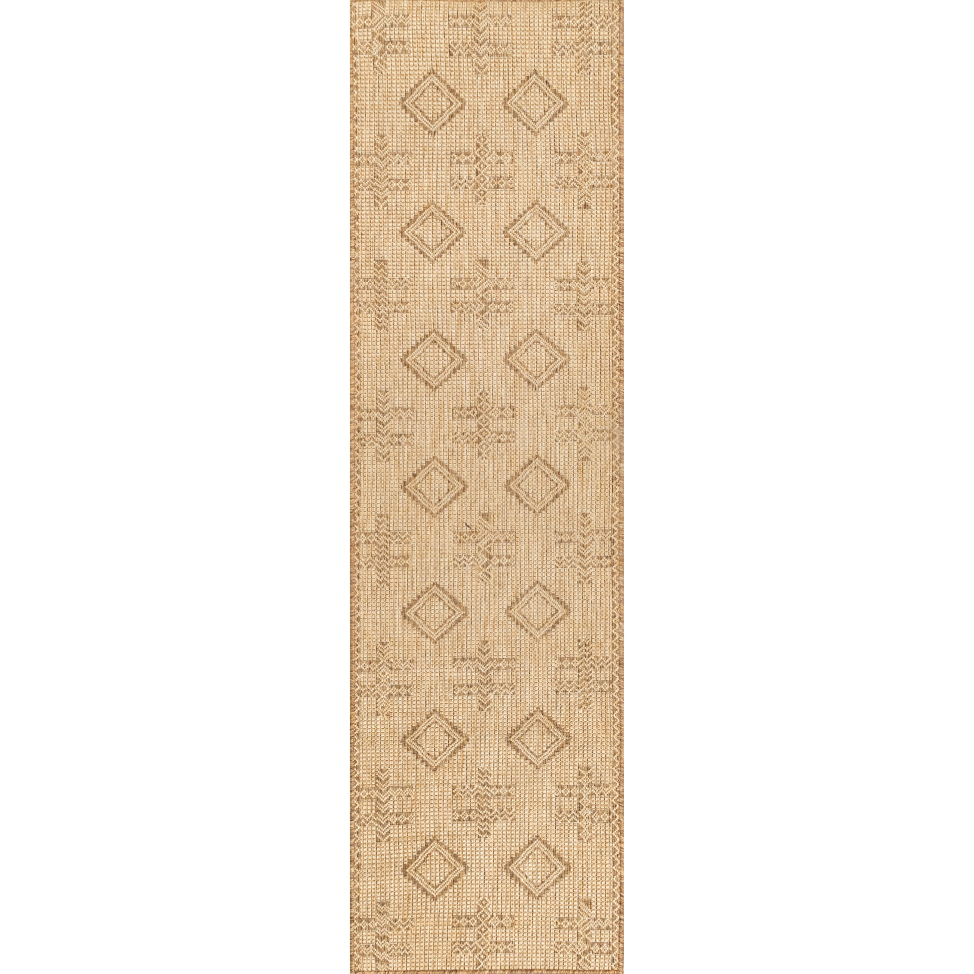 Nuloom Dana Aztec Emblem Nda1791A Beige Area Rug