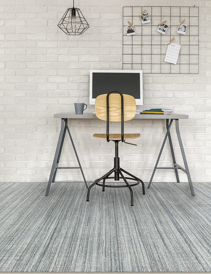 Amer Raffia Raf-7 Blue Gray Area Rug