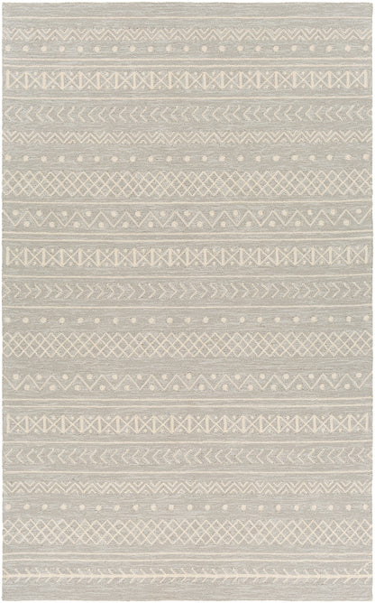 Surya Rain Rai-1288 Light Gray, Cream Area Rug