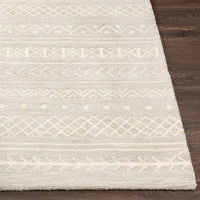 Surya Rain Rai-1288 Light Gray, Cream Area Rug