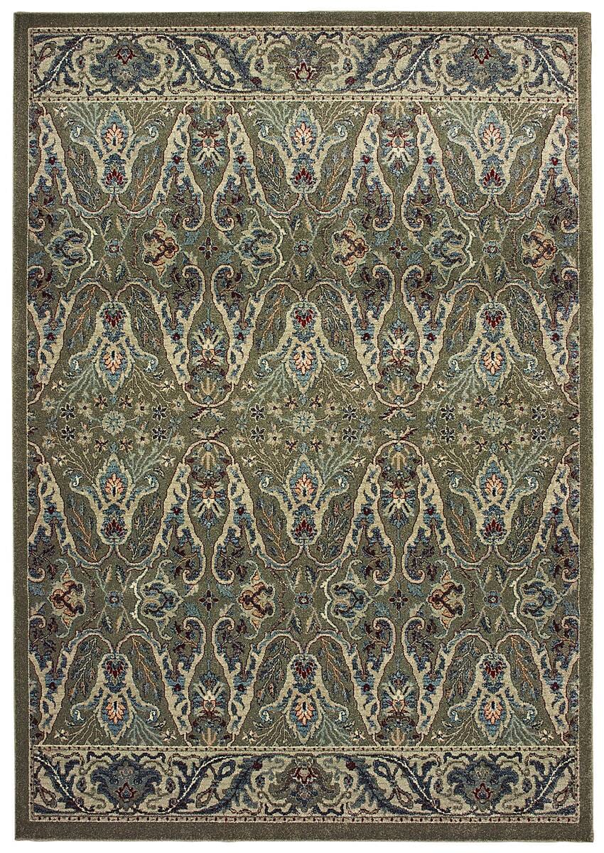 Oriental Weavers Sphinx Raleigh 655Q5 Brown / Ivory Geometric Area Rug