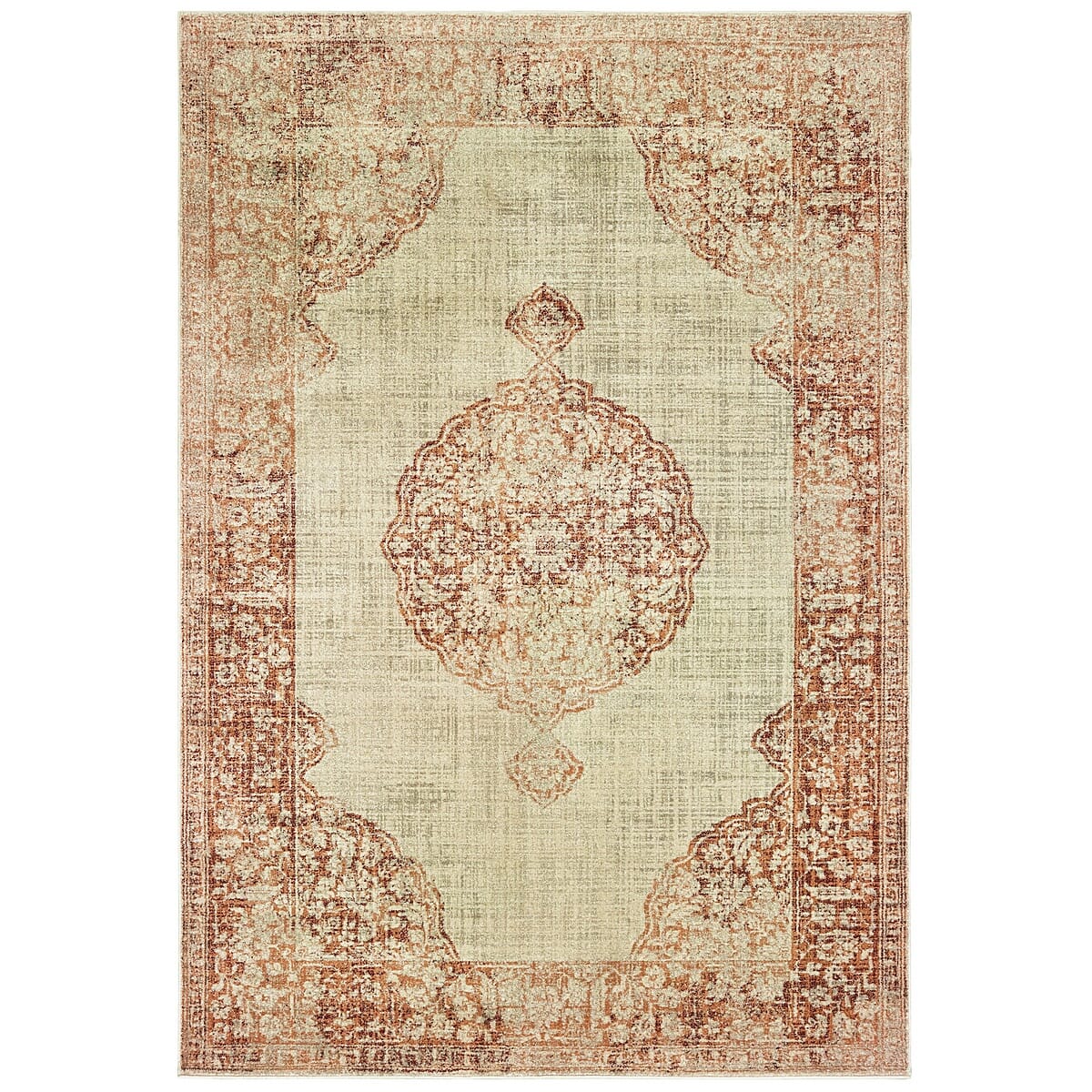 Oriental Weavers Sphinx Raleigh 99W Ivory / Pink Area Rug