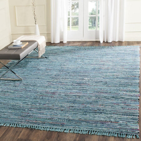Safavieh Rag Rug Rar121B Blue / Multi Rugs.