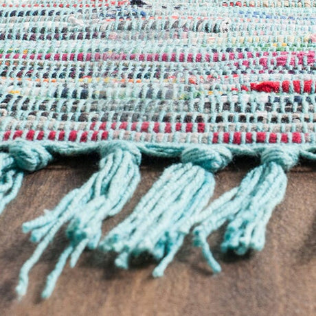 Safavieh Rag Rug Rar121B Blue / Multi Rugs.