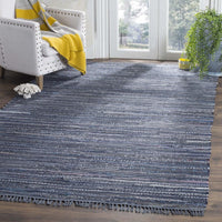 Safavieh Rag Rug Rar121C Ink / Multi Area Rug