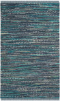 Safavieh Rag Rug Rar121C Ink / Multi Rugs.