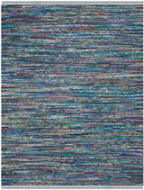 Safavieh Rag Rug Rar121C Ink / Multi Rugs.