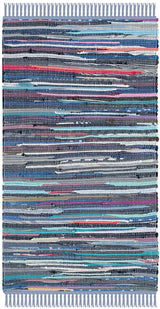Safavieh Rag Rug Rar121D Purple / Multi Rugs.